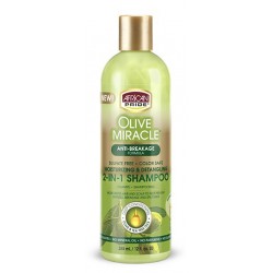 African Pride Olive Miracle Anti Breakage 2 In1 Shampoo And Conditioner