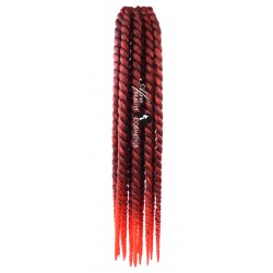 Crochet Braids Montego Twist Nr. 1B/Red