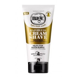 Magic Razorless Cream Shave Smooth For Bald Head Maintenance