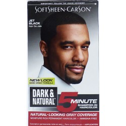 Dark & Natural Haircolor Jet Black -  5 Minute Shampoo in Haircolor