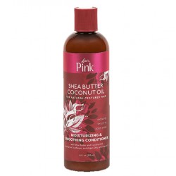 Pink Shea Butter Coconut Oil Moisturizing and Silkening Conditioner